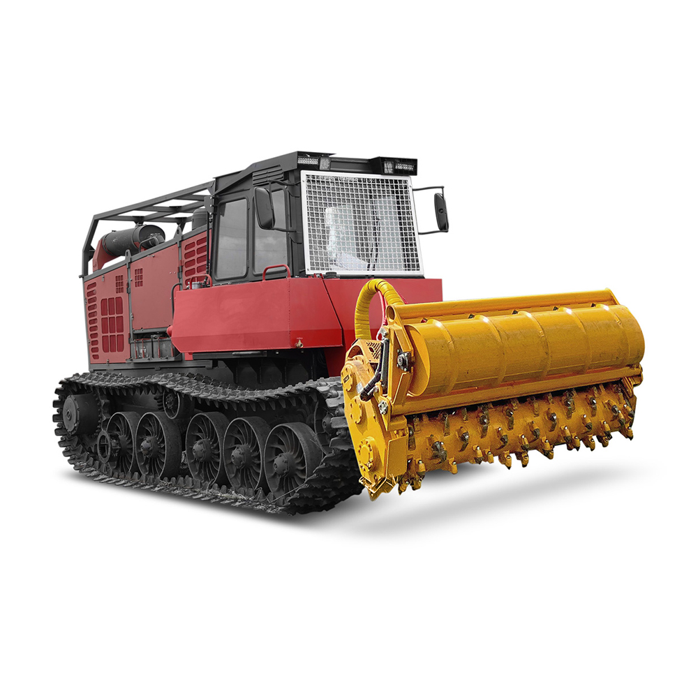 Самоходный комплекс ТЛП-4М-038 ГСТ ПРО с ротоватором Mericrusher MJS-191STG